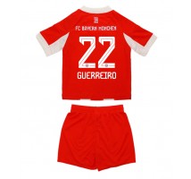 Bayern Munich Raphael Guerreiro #22 Koszulka Podstawowa dzieci 2025-26 Krótki Rękaw (+ krótkie spodenki)